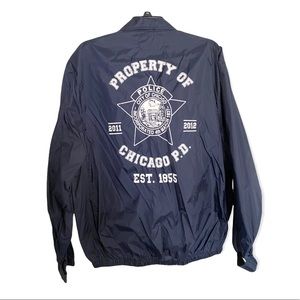 Chicago Code size large windbreaker.